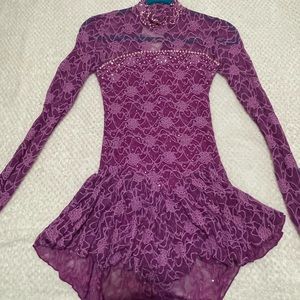 Dance or ice skating competition dress-customized